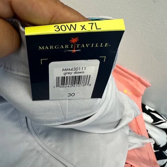 Margaritaville Gray Down Quick Dry SPF 30 Shorts - Picture 4 of 10